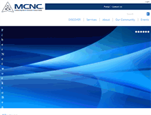 Tablet Screenshot of mcnc.org